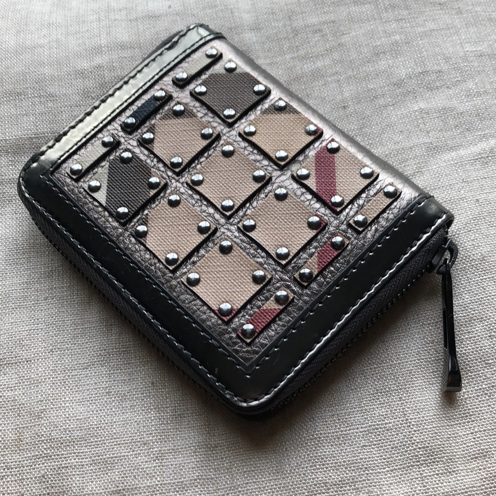 Burberry Ziggy Dark Nickel Wallet